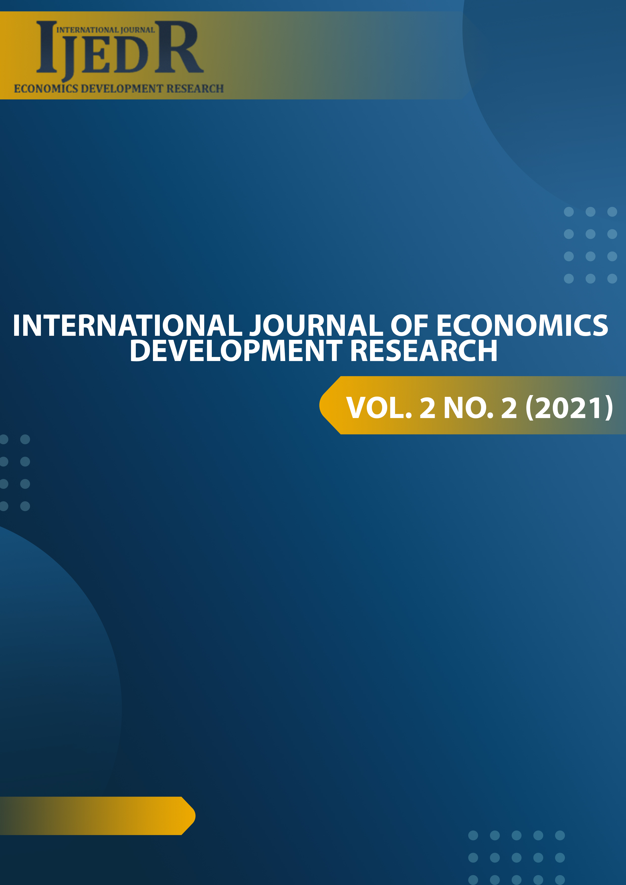 					View Vol. 2 No. 2 (2021): International Journal of Economics Development Research
				